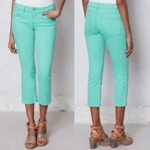 EUC Anthropologie | Pilcro Stet Fit Cropped Jeans